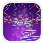 happy new year 2015 android application logo